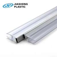 180 &135 degree Waterproof PVC Magnetic Bathroom Shower Glass Door Seal Strip