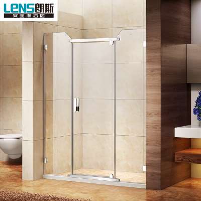 New style triple panel prefab modular bathroom shower door