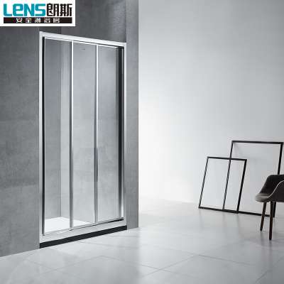 New design high quality telescopic sliding shower door